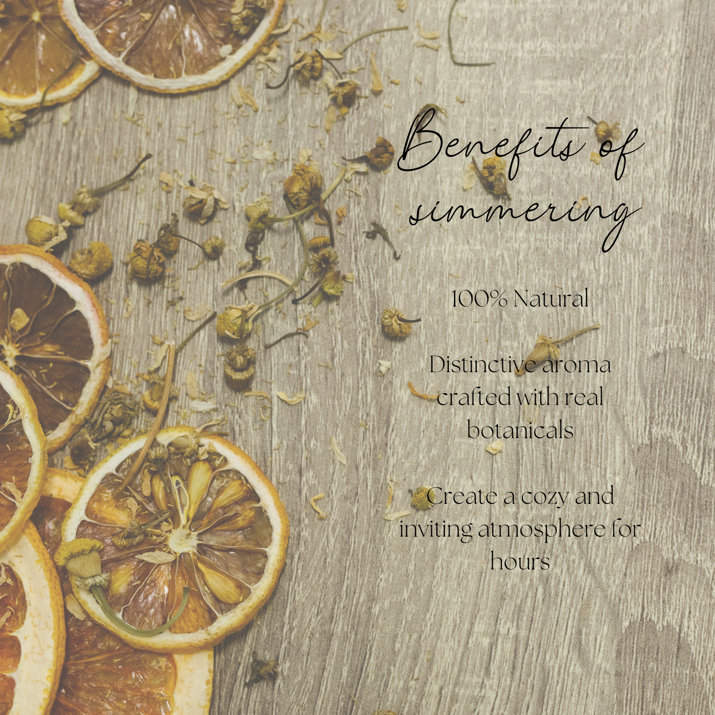 Be Golden Simmer Pot Mix, Natural Citrus Chamomile Aroma – Jar Edition