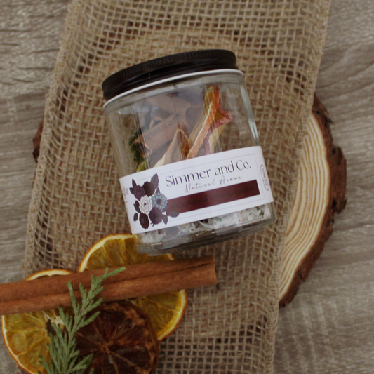 Be Merry & Bright Simmer Pot Mix, Limited Edition Holiday Aroma – Jar Edition