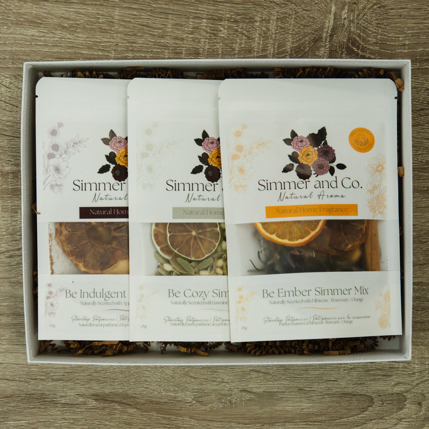 Fall Favorites Trio Gift Set – Autumn-Inspired Natural Aroma Collection