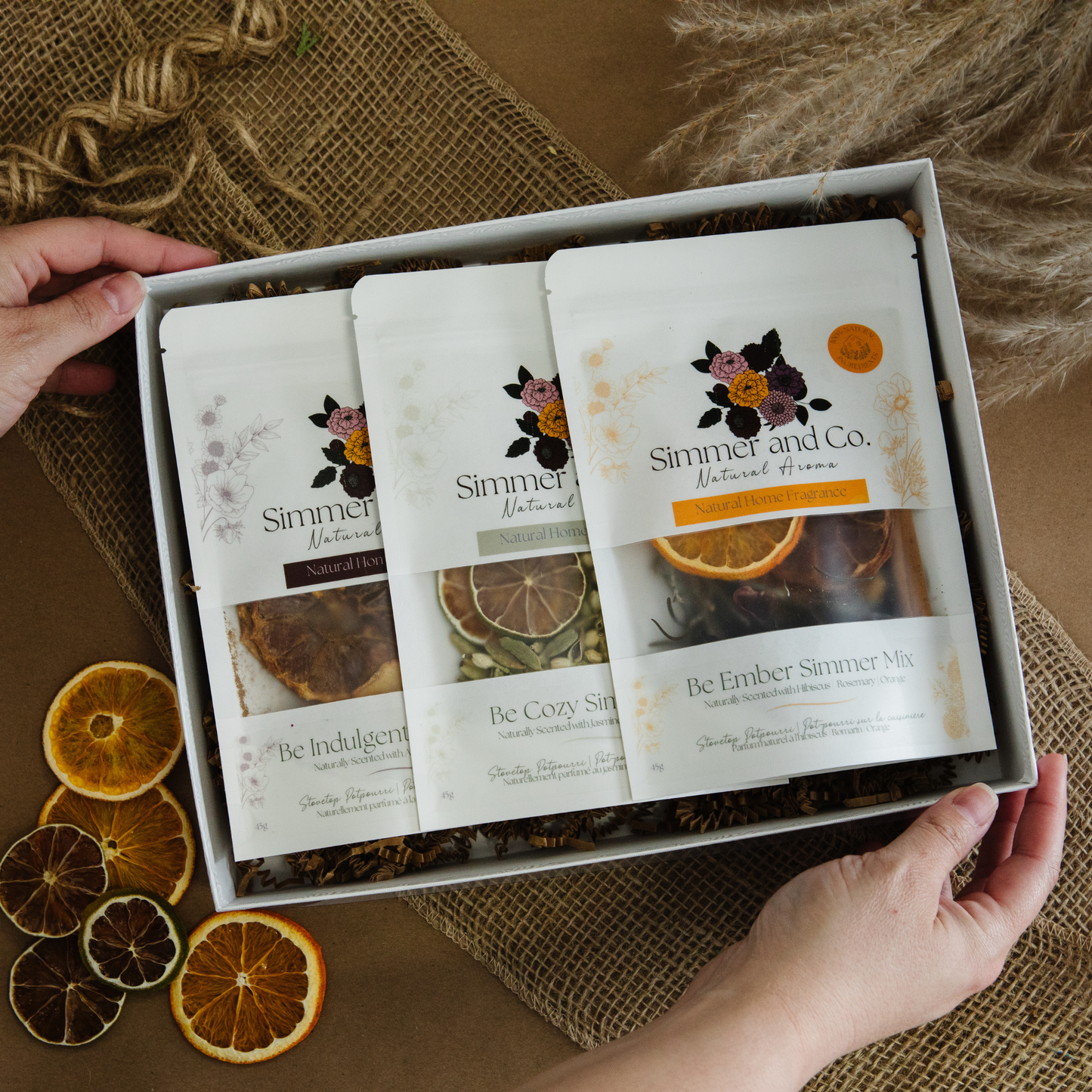Fall Favorites Trio Gift Set – Autumn-Inspired Natural Aroma Collection