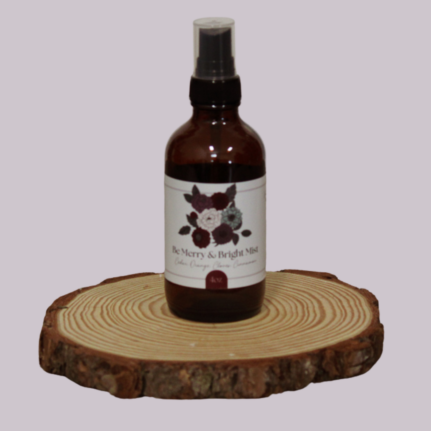 Be Merry & Bright Simmer Mist, Natural Holiday Spice Room + Linen Spray