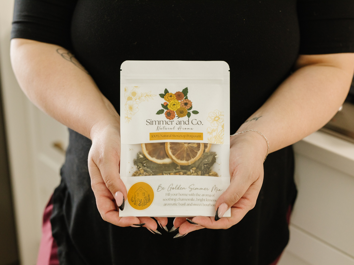 Be Golden Simmer Mix, Stovetop Potpourri