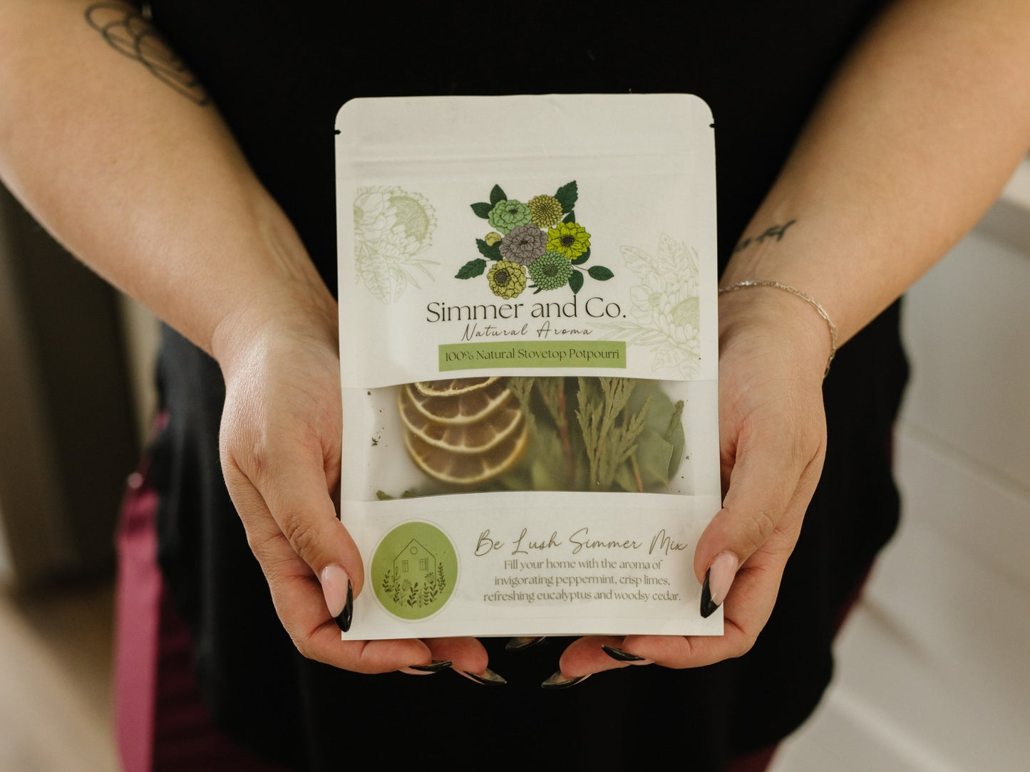 Be Lush Simmer Mix, , Stovetop Potpourri - Simmer and Co Natural Aroma Inc - Stovetop Potpourri Simmer Mix