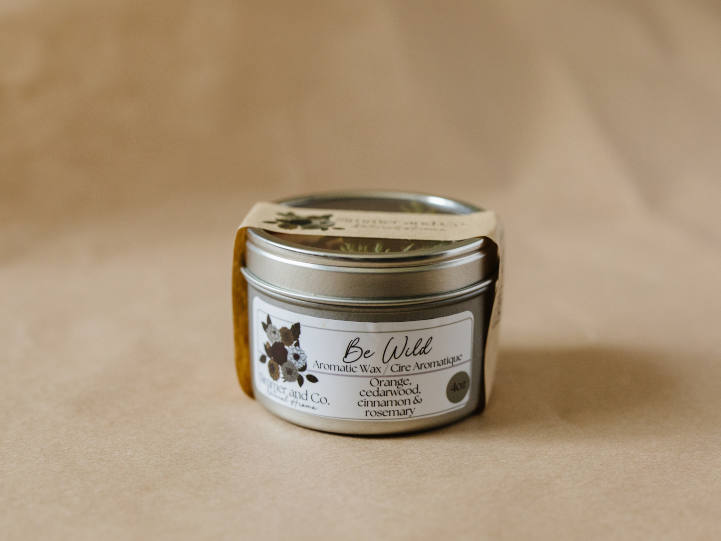 Be Wild Simmer Melt, Botanical Scented Wax