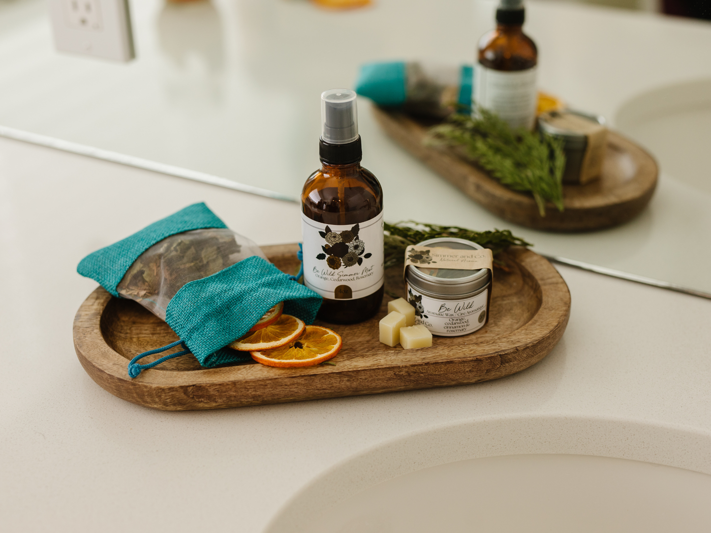 Be Wild Simmer Melt, Botanical Scented Wax