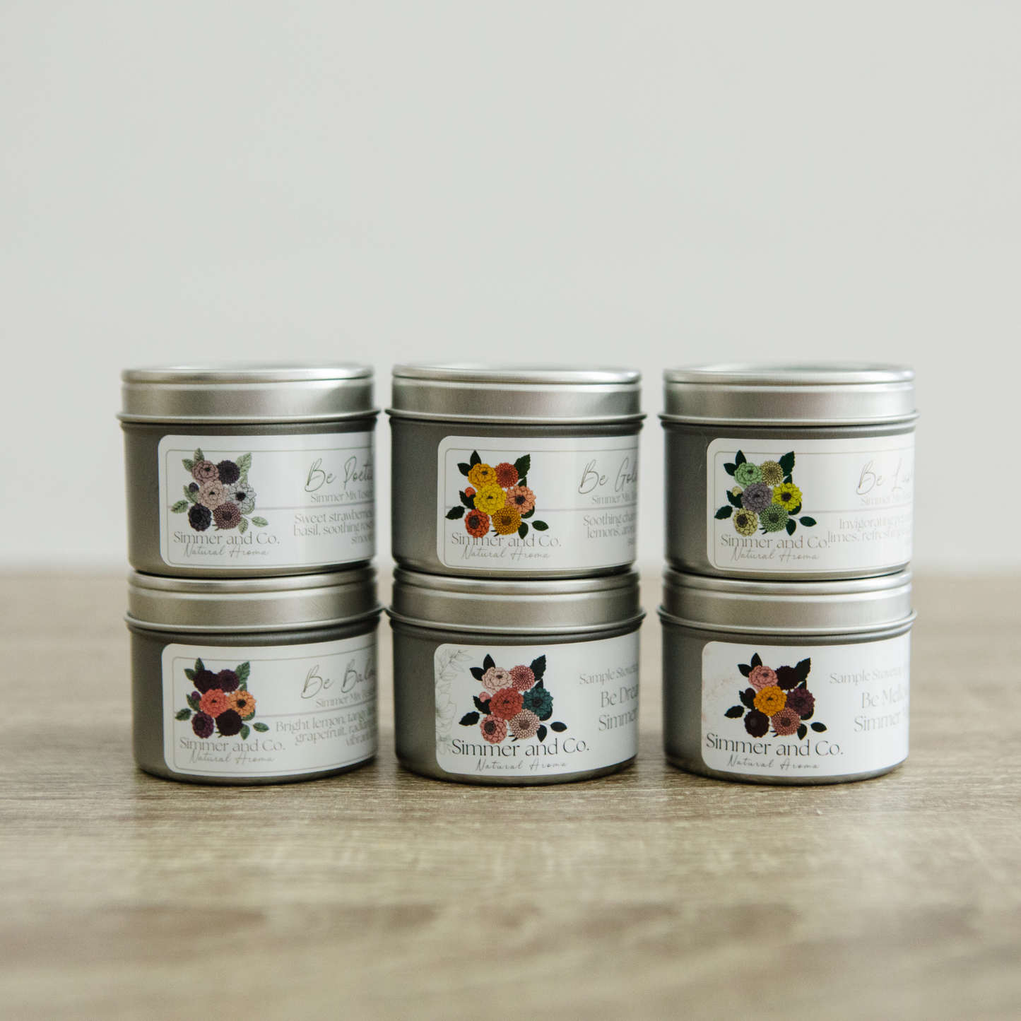 Be Poetic Simmer Mix- Tester Jar