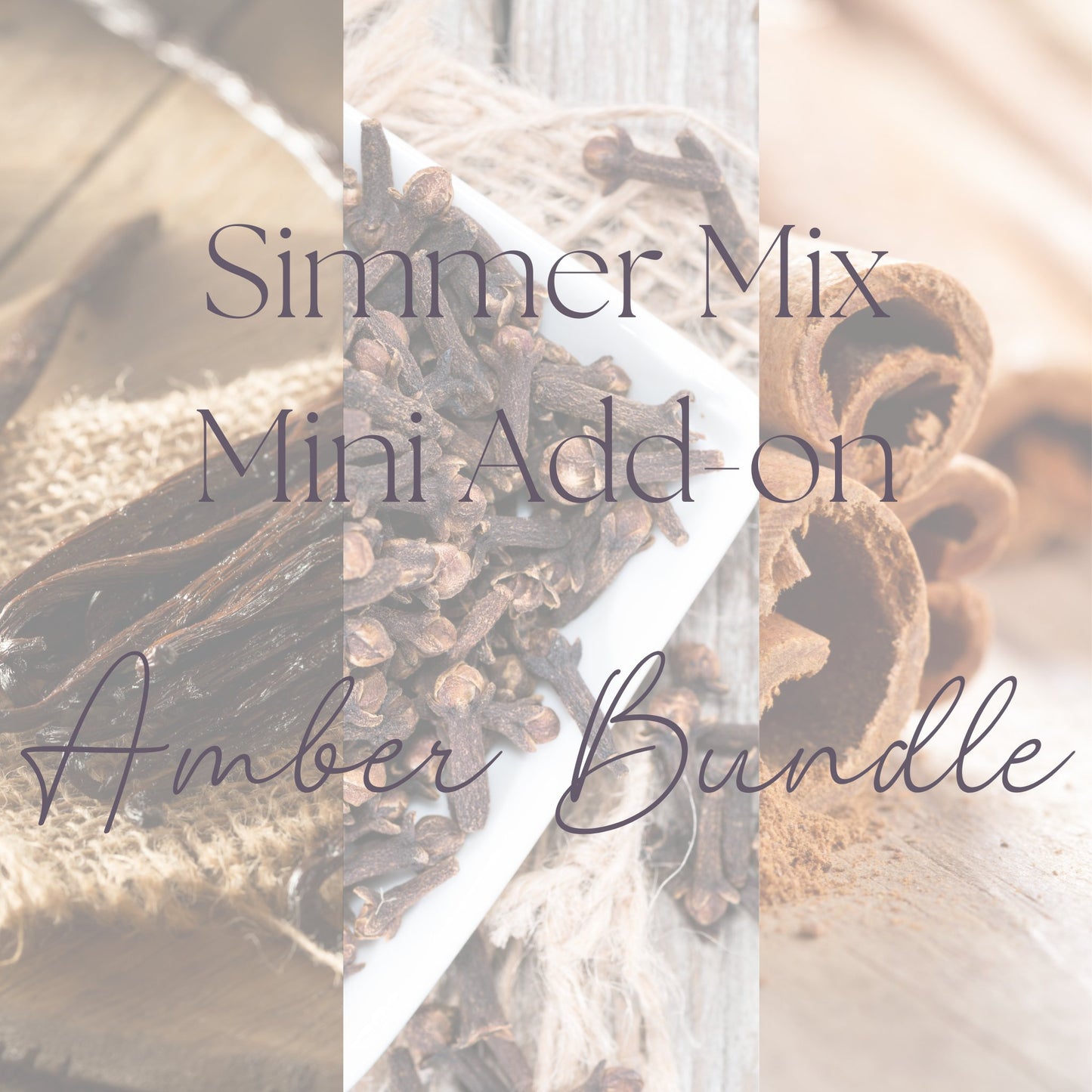 Amber Mini Mix Bundle - Simmer and Co Natural Aroma Inc - Simmer Mix