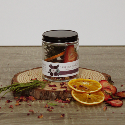 Be Celebrated Simmer Mix, Glass Jar Stovetop Potpourri