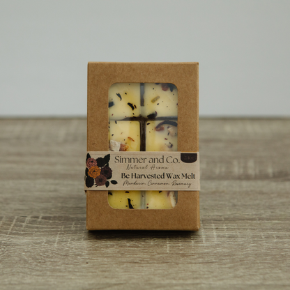 Be Harvested Simmer Wax Melt, Botanical Citrus Spice Wax Cubes