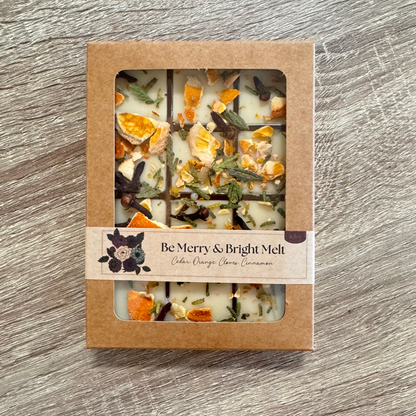 Be Merry & Bright Simmer Wax Melt, Large Format