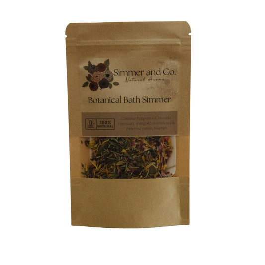 Botanical Simmer Bath Tea - Simmer and Co Natural Aroma Inc - Stovetop Potpourri Simmer Mix