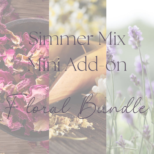 Floral Mini Mix Bundle - Simmer and Co Natural Aroma Inc - Simmer Mix