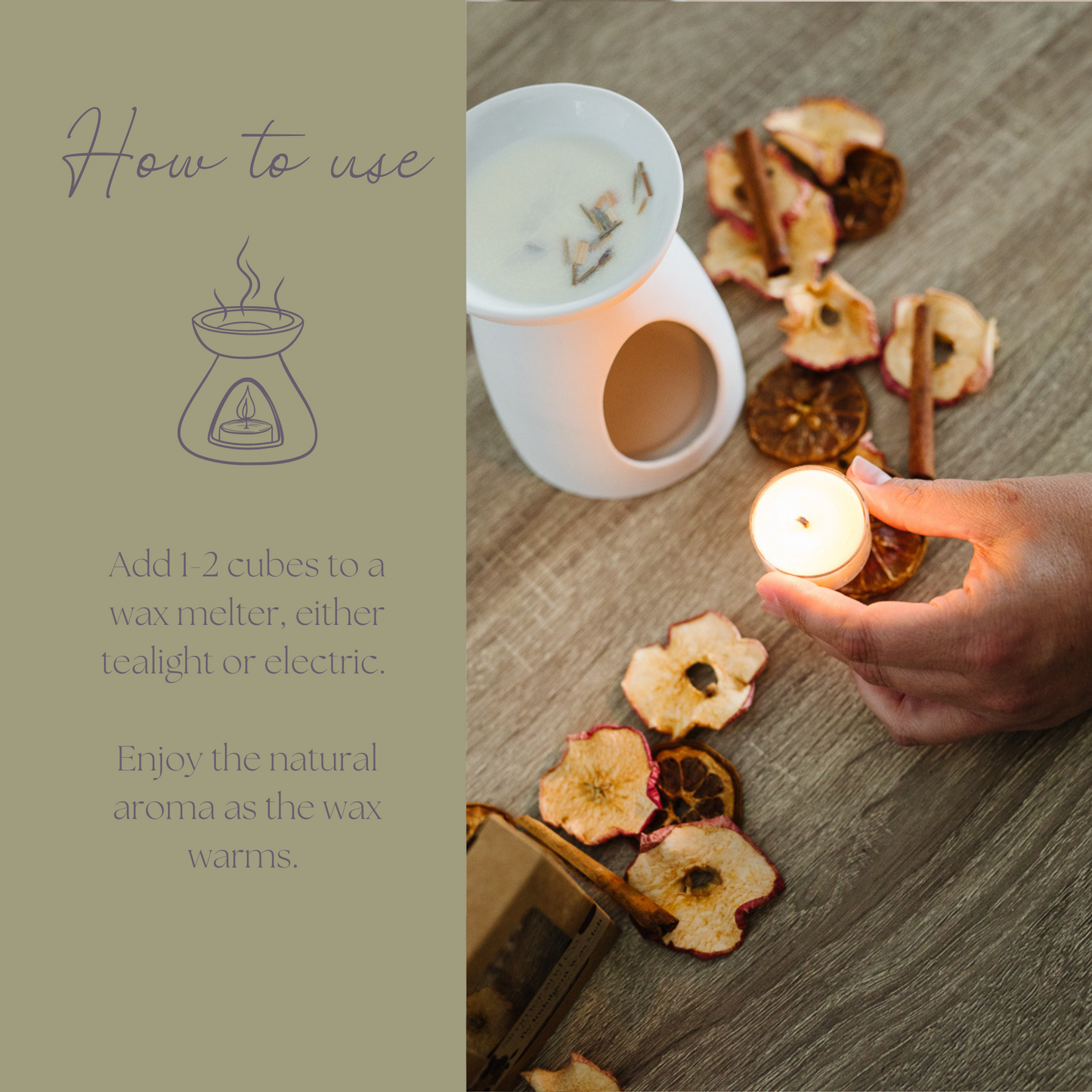 Be Gathered Simmer Melt, Botanical Wax Cubes