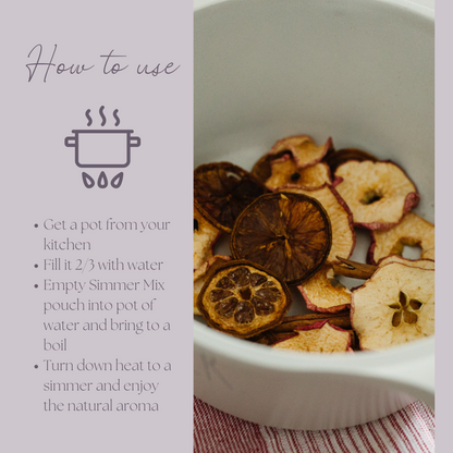 Be Indulgent Simmer Mix, Stovetop Potpourri