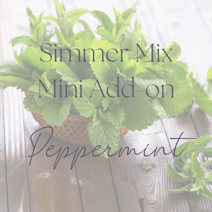 Dried Peppermint, 10g - Simmer and Co Natural Aroma Inc - Simmer Mix