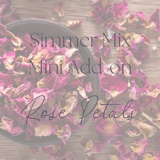 Dried Rose Petals, 10g - Simmer and Co Natural Aroma Inc - Simmer Mix