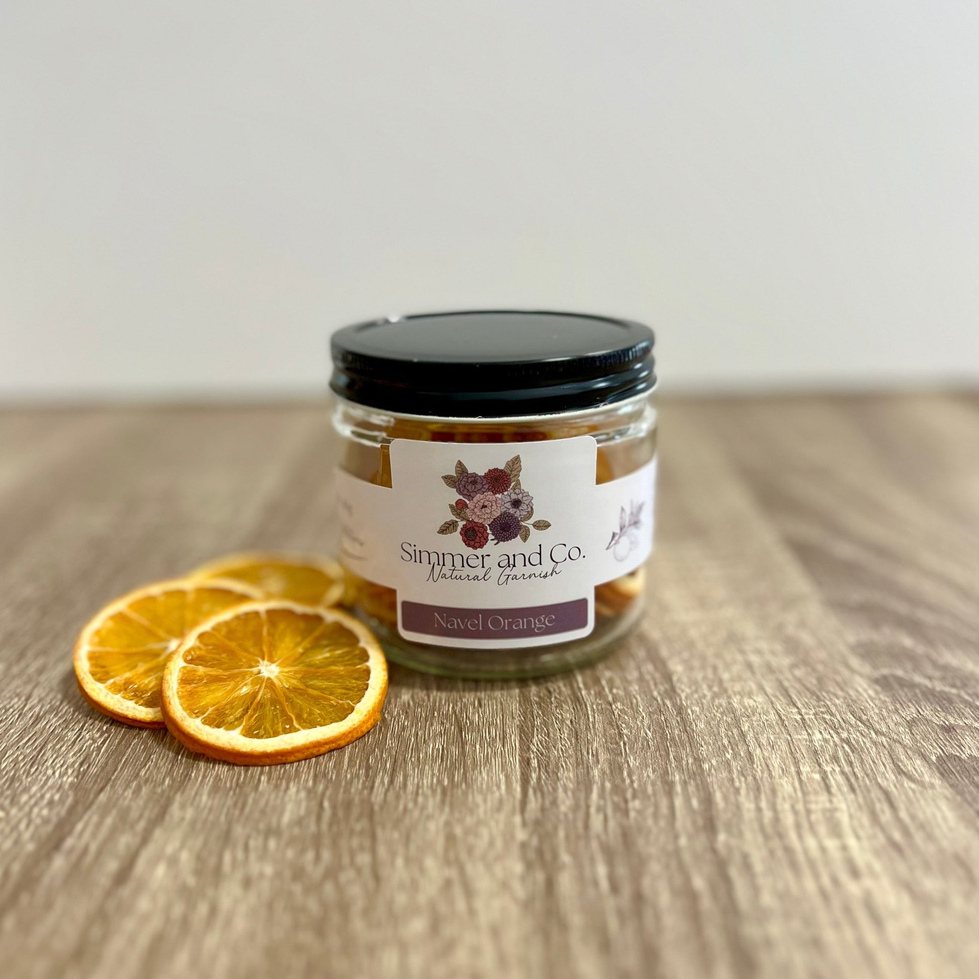 Dried Orange Slices, Natural Garnish - Simmer and Co Natural Aroma Inc - Fruit Garnish