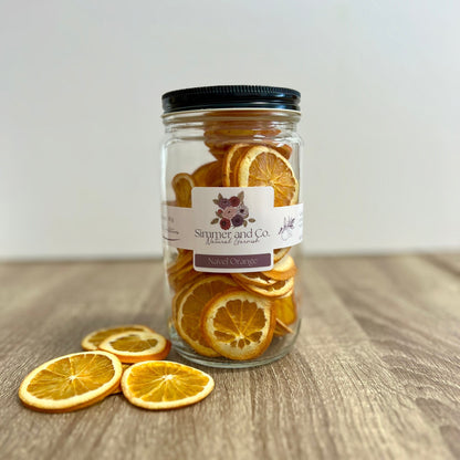 Dried Orange Slices, Natural Garnish - Simmer and Co Natural Aroma Inc - Fruit Garnish