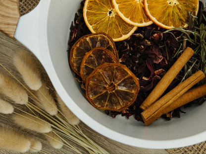 Be Ember Simmer Pot Mix, Natural Autumn Citrus Spice Aroma