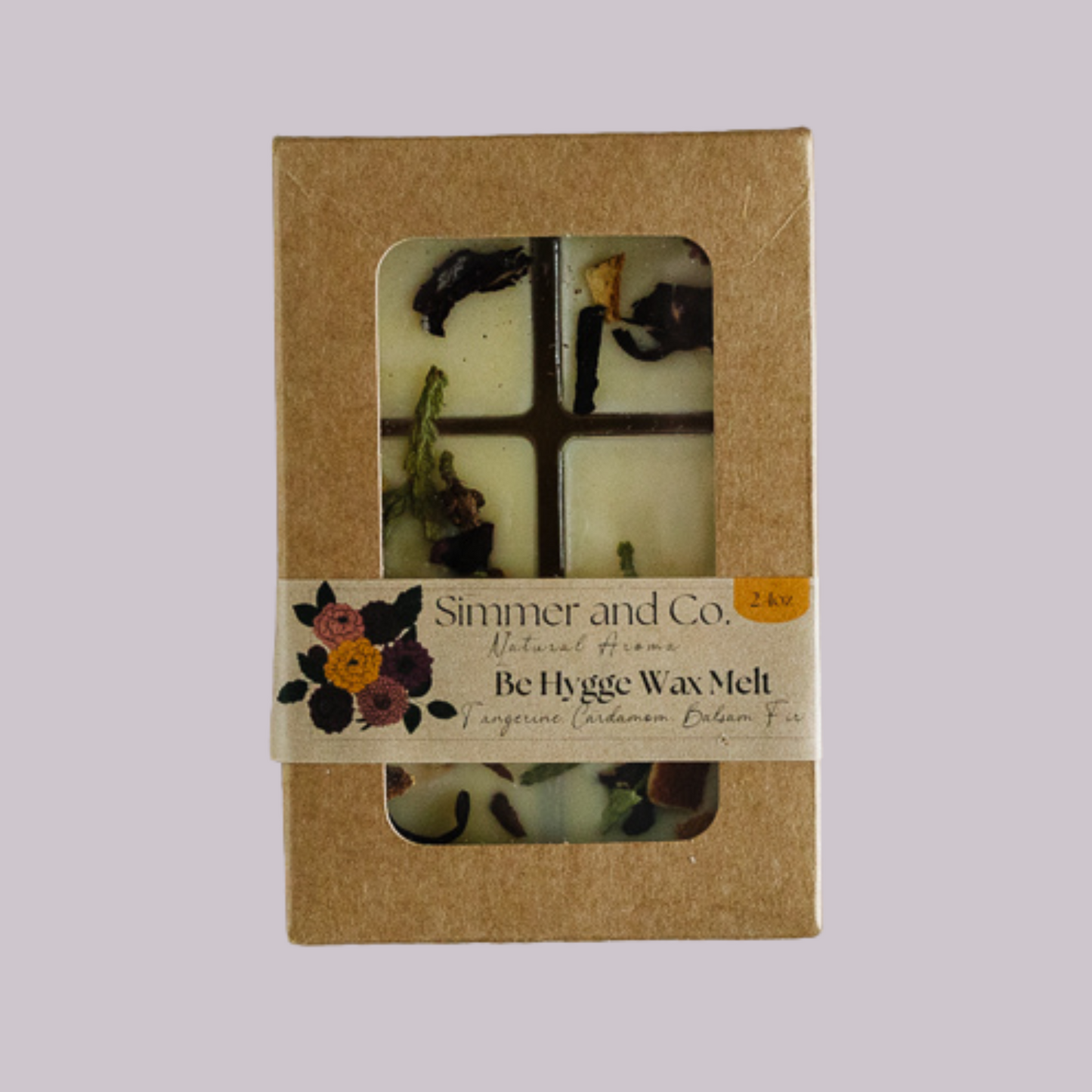 Be Hygge Simmer Melt, Botanical Scented Wax