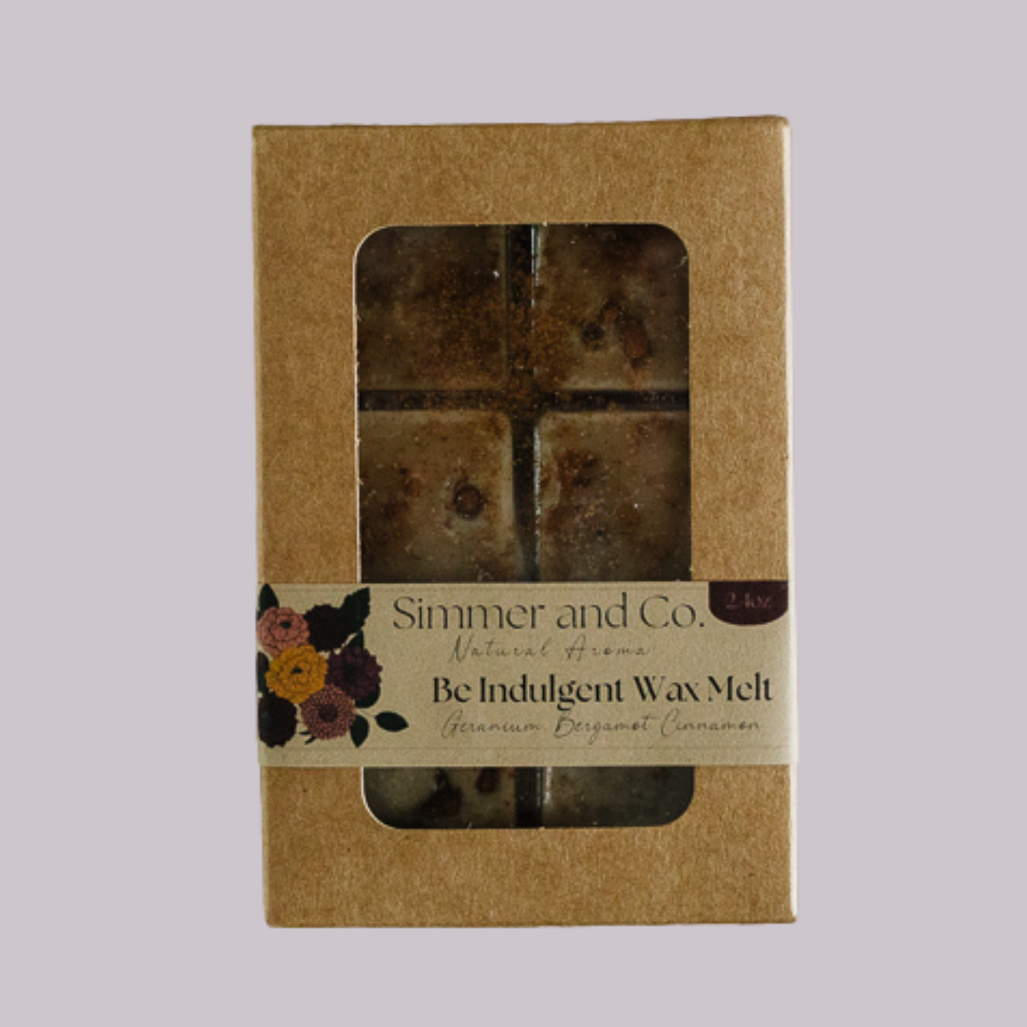 Be Indulgent Simmer Melt, Botanical Wax Cubes