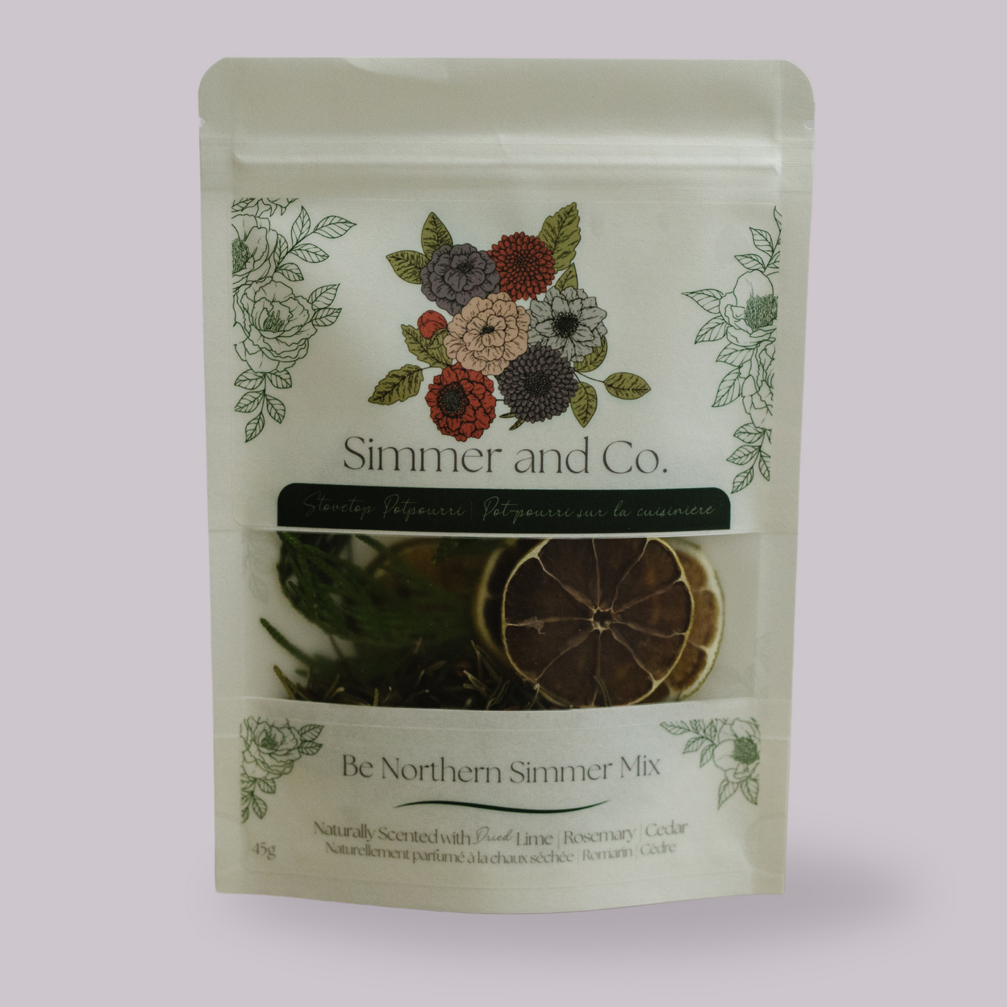 Be Northern Simmer Mix, Stovetop Potpourri