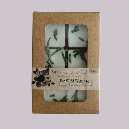 Be Wild Simmer Melt, Botanical Scented Wax