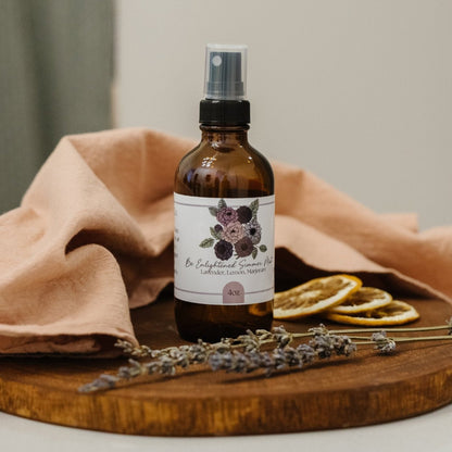 Be Enlightened Simmer Mist, Room and Linen Spray - Simmer and Co Natural Aroma Inc - Natural Room Spray Simmer Mist