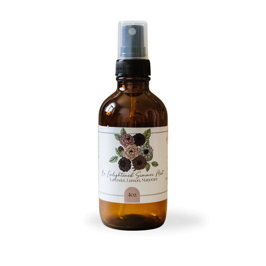 Be Enlightened Simmer Mist, Room and Linen Spray - Simmer and Co Natural Aroma Inc - Natural Room Spray Simmer Mist