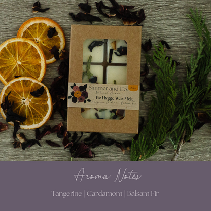 Be Hygge Simmer Melt, Botanical Scented Wax