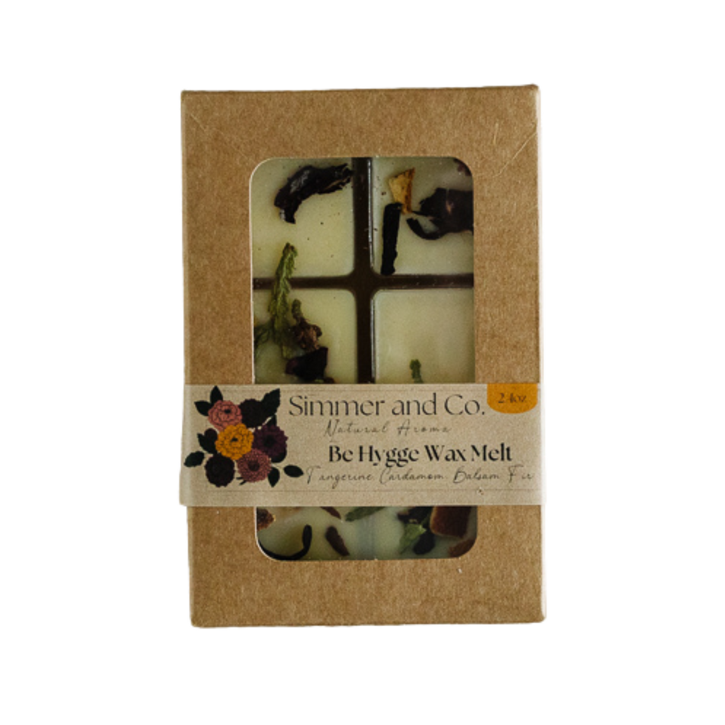 Be Hygge Simmer Melt, Botanical Scented Wax