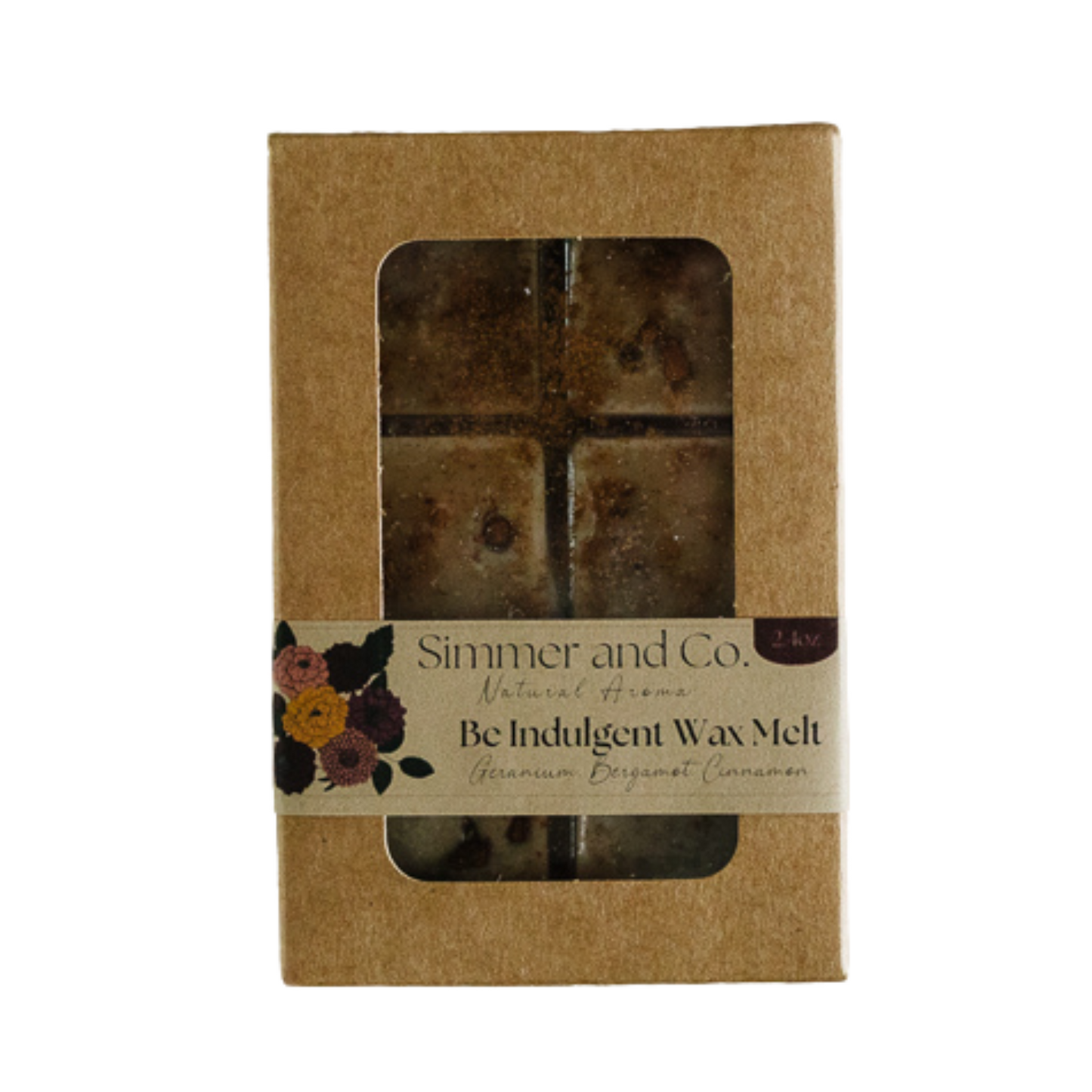 Be Indulgent Simmer Melt, Botanical Wax Cubes