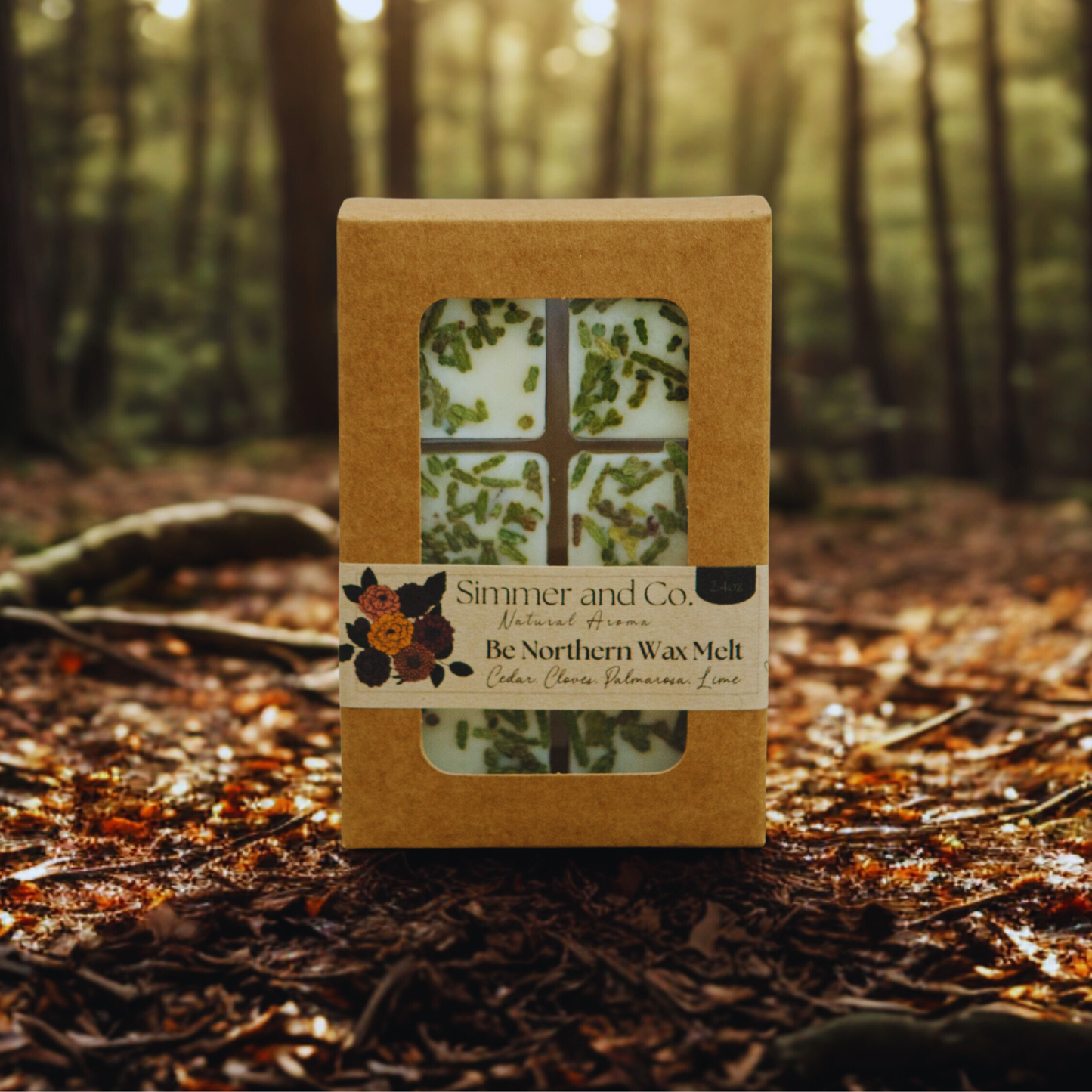 Be Northern Simmer Melt, Botanical Scented Wax