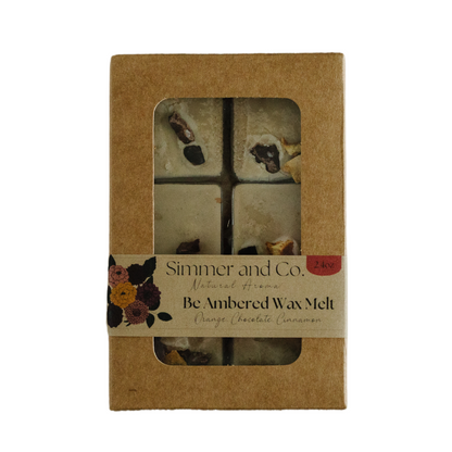 Be Ambered Simmer Melt, Botanical Wax Cubes